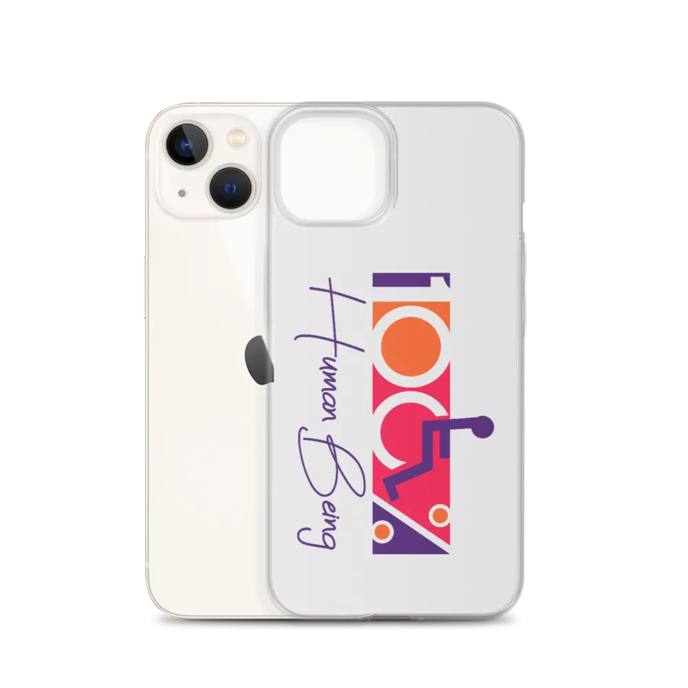 100% Human Being (iPhone Case)