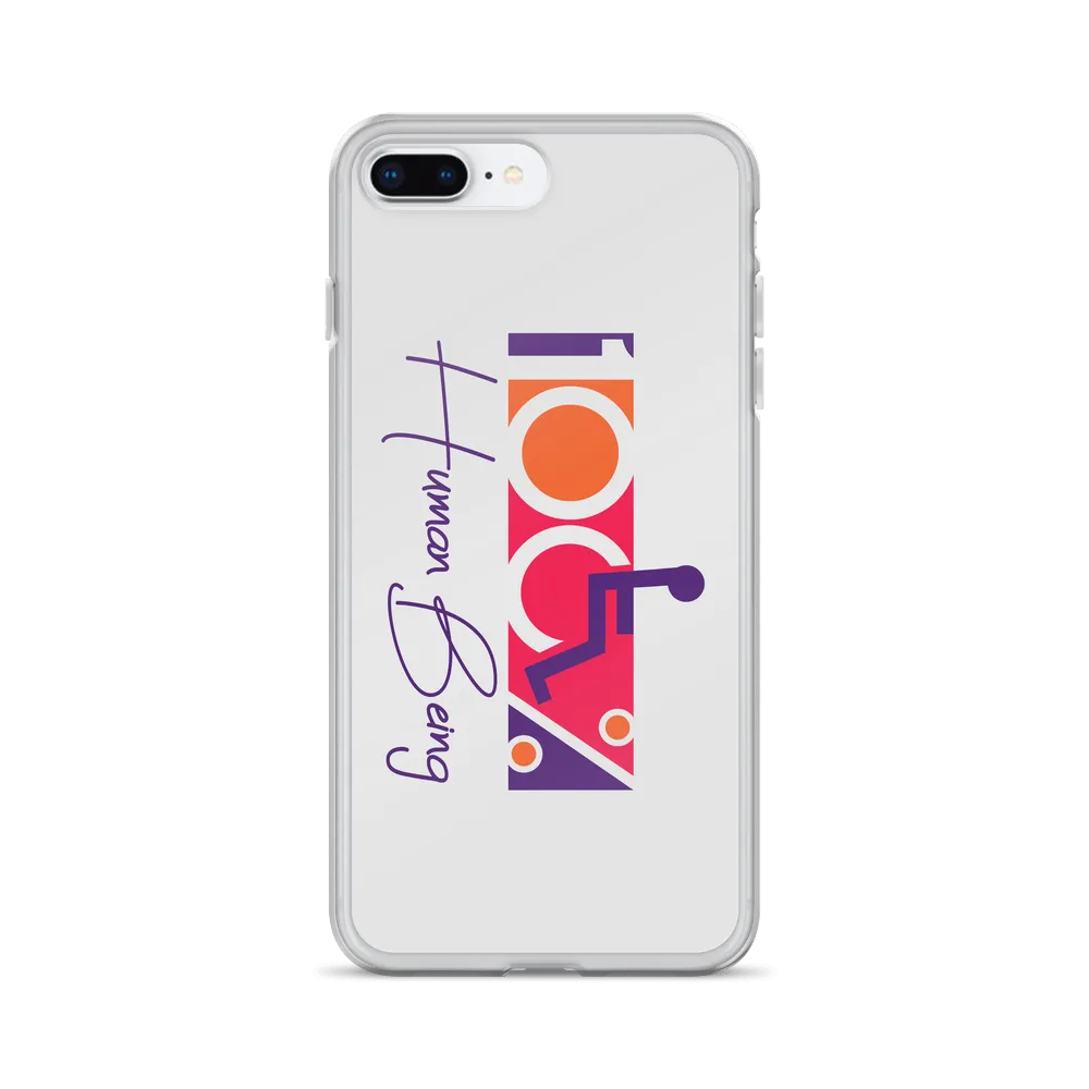 100% Human Being (iPhone Case)