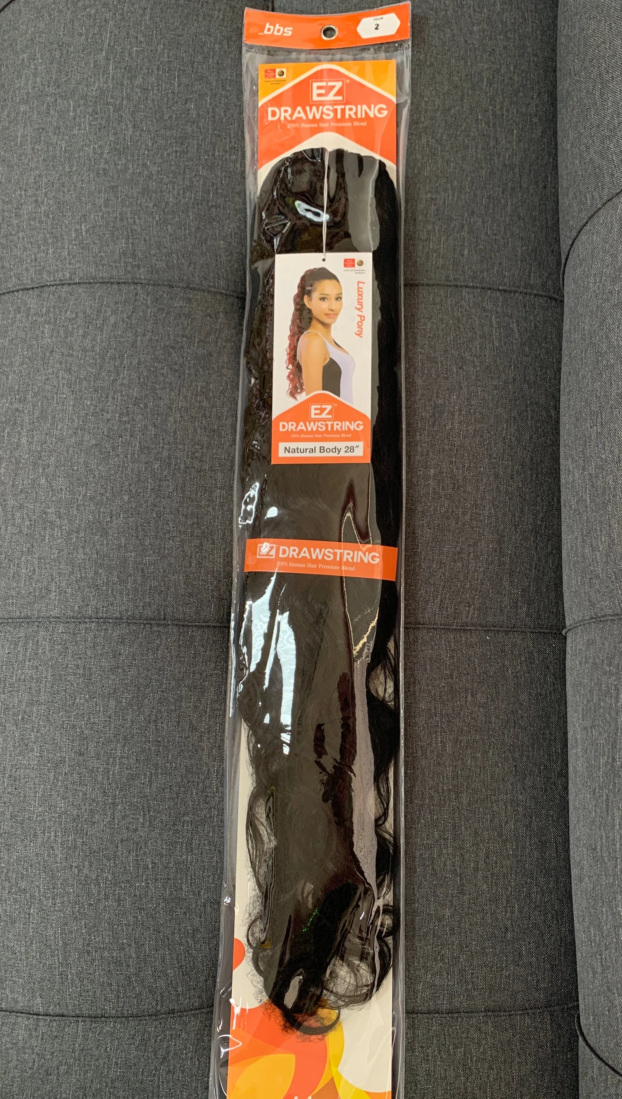 28" Brazilian Remy Natural Body Drawstring