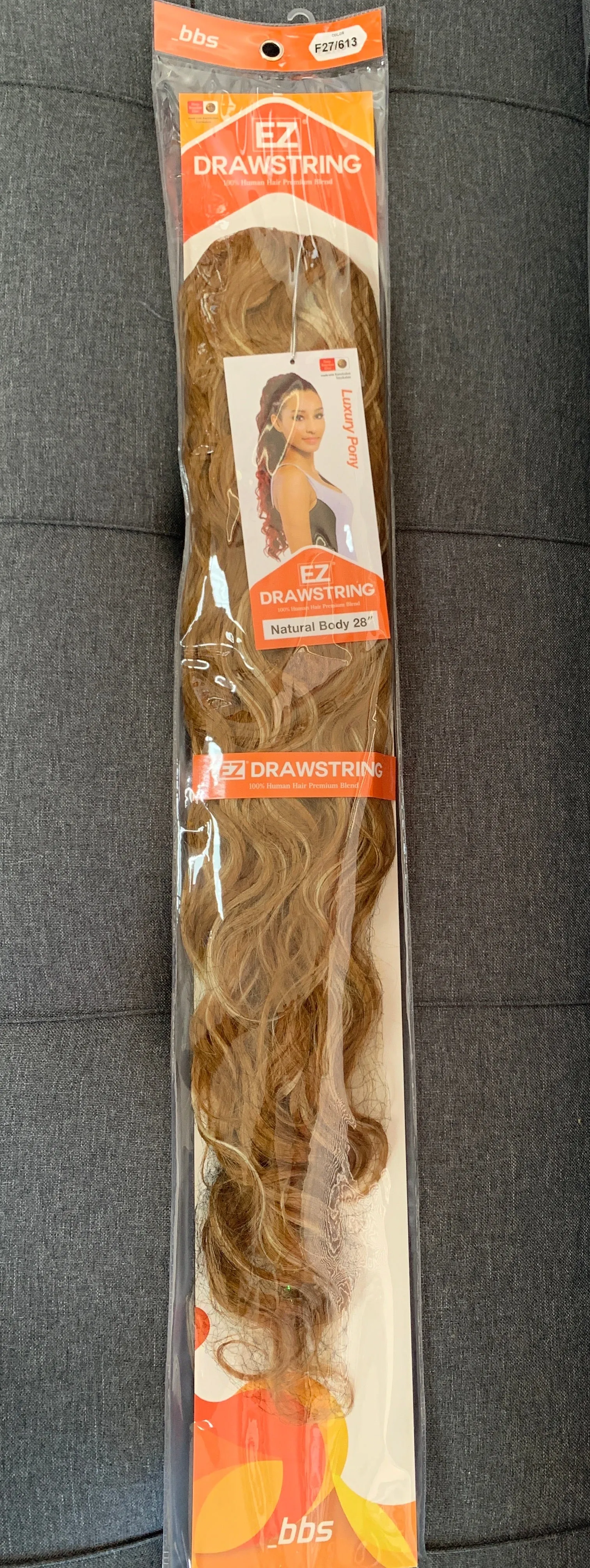 28" Brazilian Remy Natural Body Drawstring