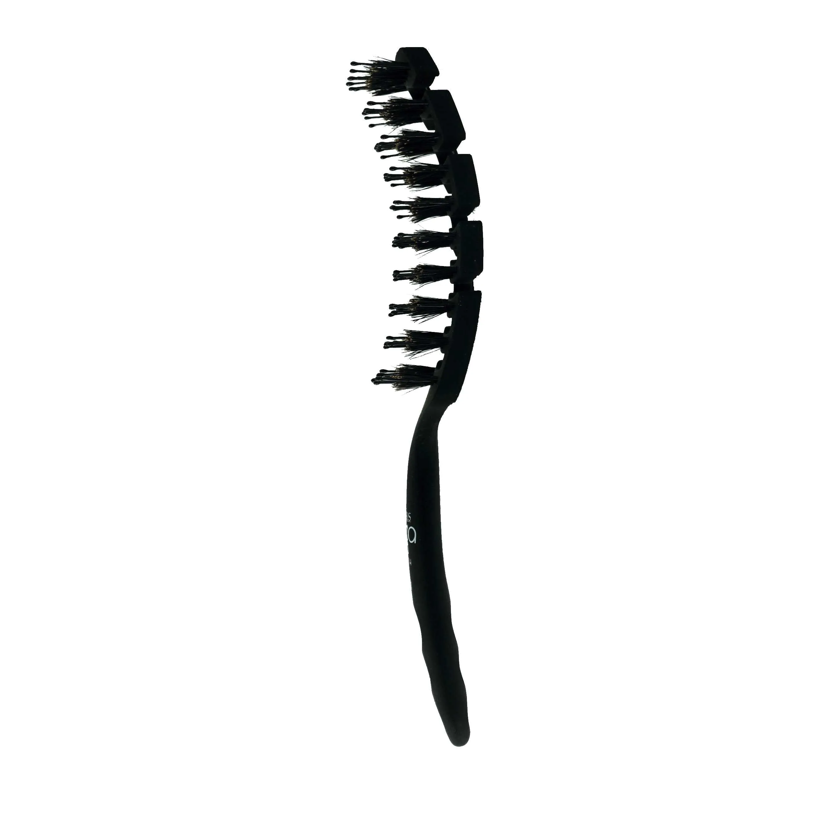 9in Flexible Vented Brush, Pegasus YB1 - Yoga Brush with Nylon and Boar Bristles