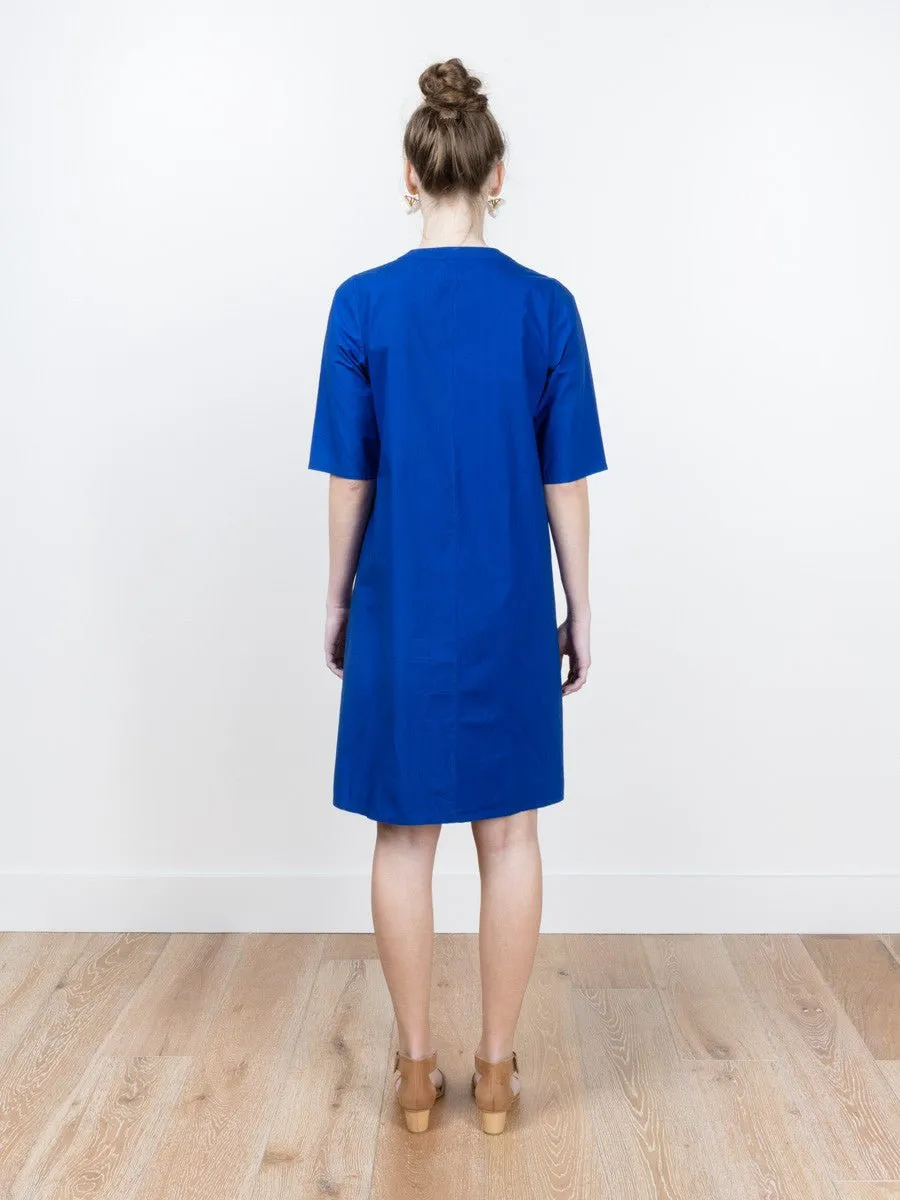 abito pigi dress - royal