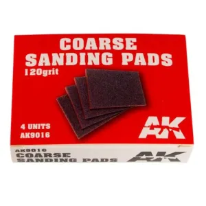 Ak Interactive - Tools - Coarse Sanding Pads 120 grit 4ct