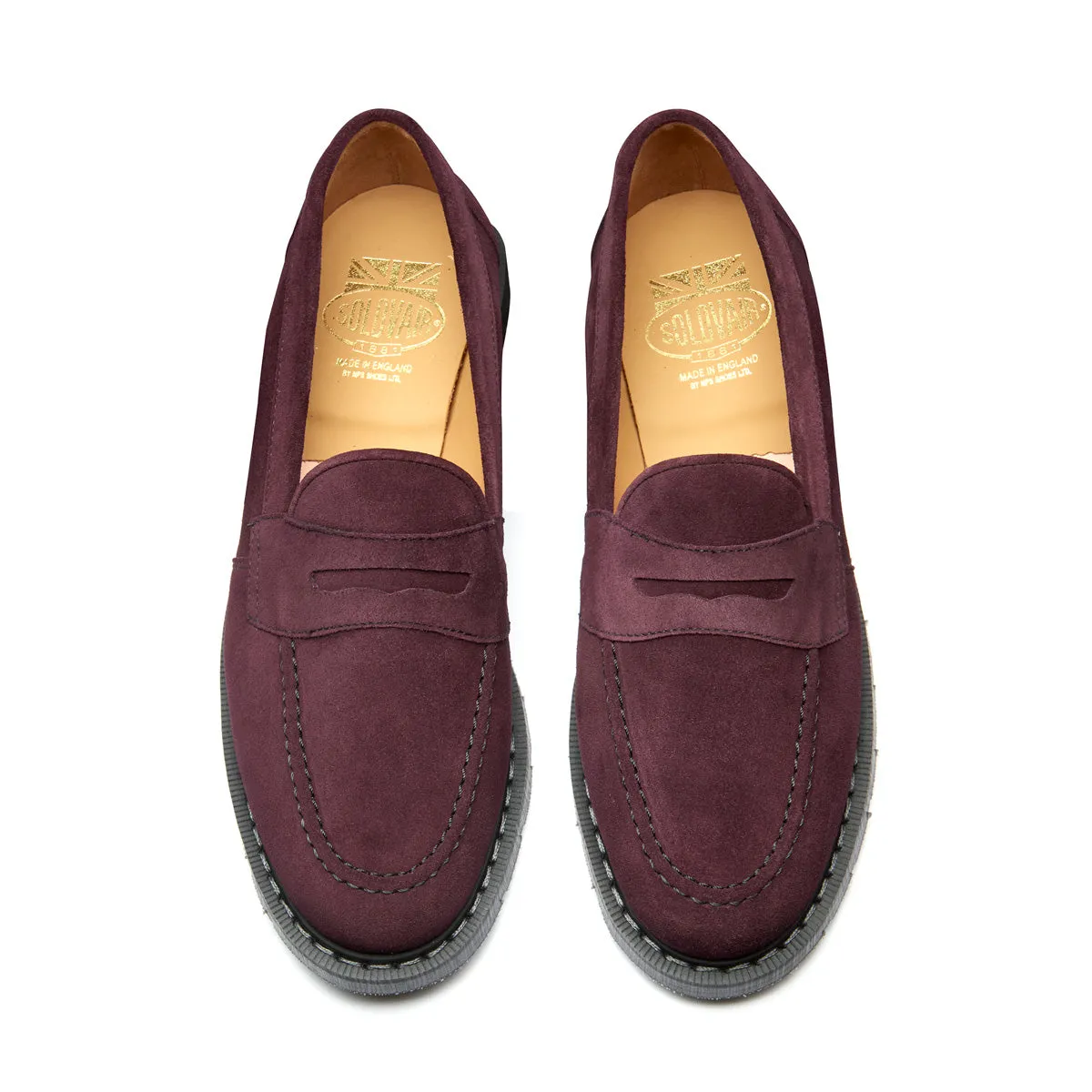 Amarone Suede Penny Loafer