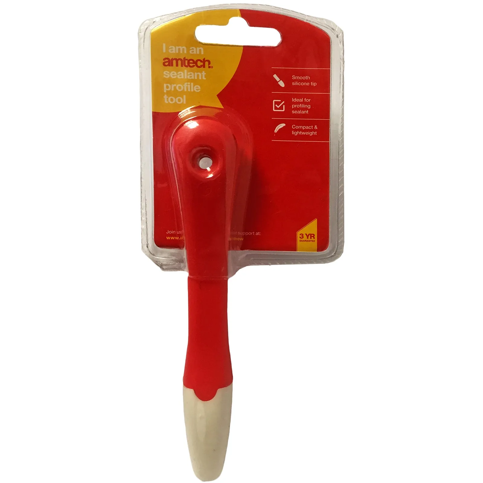 Amtech Sealant Grout Smoothing Profile Finishing Tool