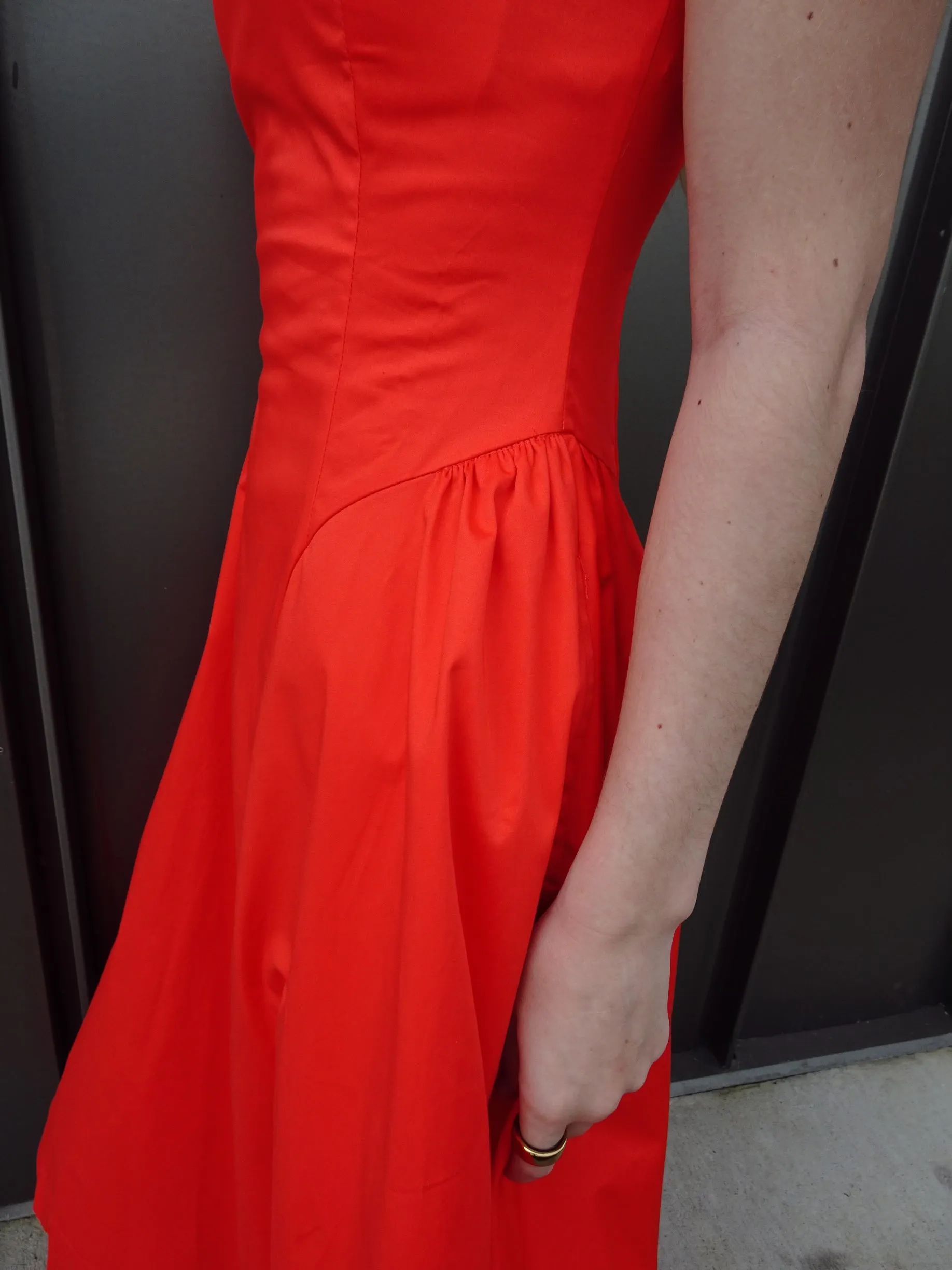 Annabel Red Maxi Dress
