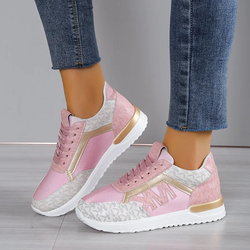 B&S | Cushioned & Flexible Suede Sneakers for Women – Stylish, Supportive Footwear for All-Day Comfort