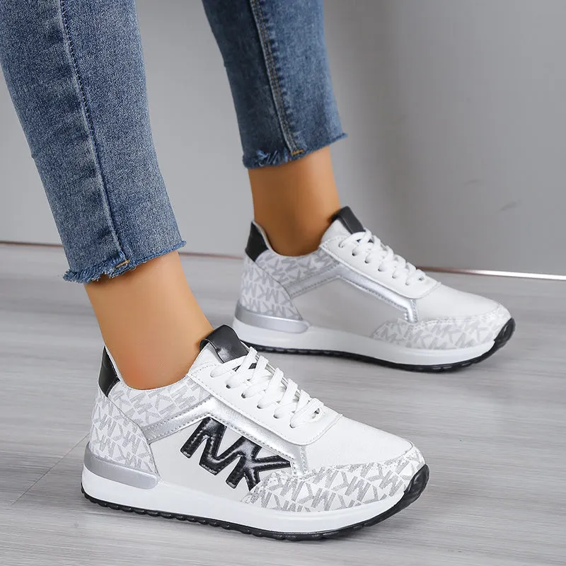 B&S | Cushioned & Flexible Suede Sneakers for Women – Stylish, Supportive Footwear for All-Day Comfort