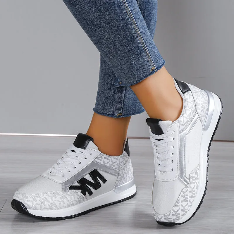 B&S | Cushioned & Flexible Suede Sneakers for Women – Stylish, Supportive Footwear for All-Day Comfort