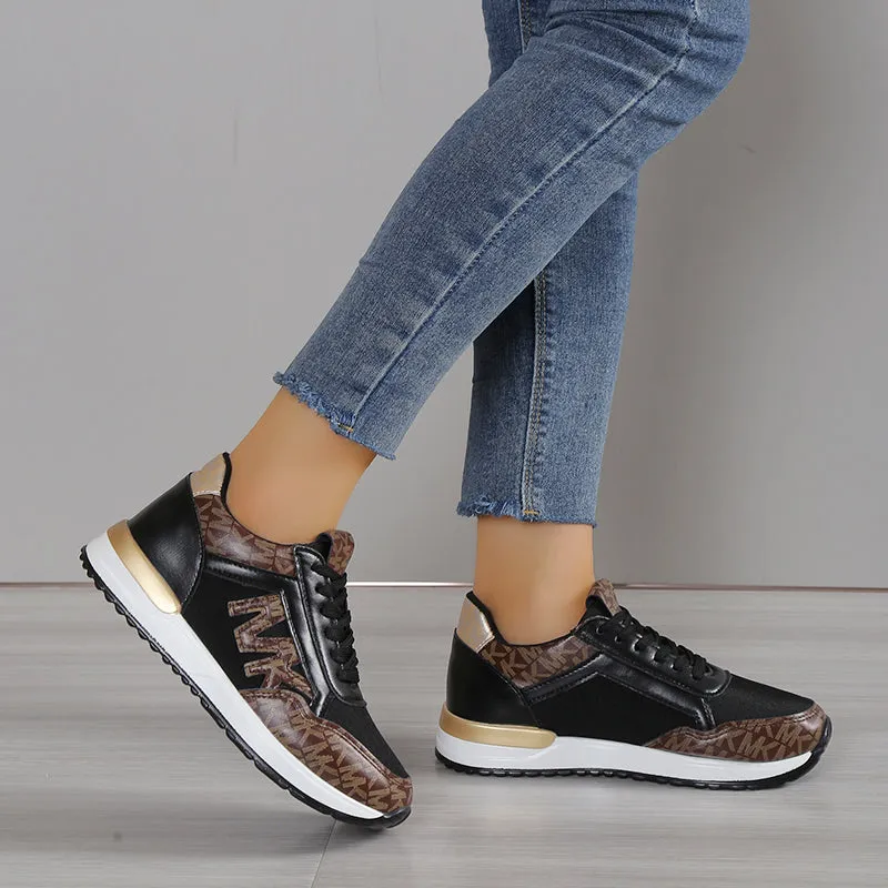 B&S | Cushioned & Flexible Suede Sneakers for Women – Stylish, Supportive Footwear for All-Day Comfort