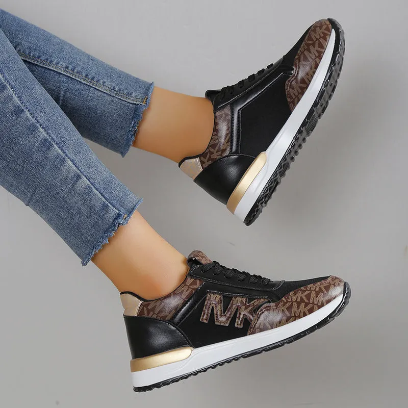 B&S | Cushioned & Flexible Suede Sneakers for Women – Stylish, Supportive Footwear for All-Day Comfort