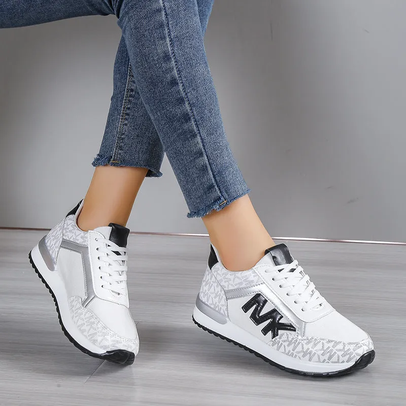 B&S | Cushioned & Flexible Suede Sneakers for Women – Stylish, Supportive Footwear for All-Day Comfort