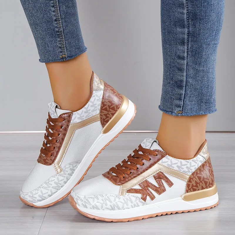 B&S | Cushioned & Flexible Suede Sneakers for Women – Stylish, Supportive Footwear for All-Day Comfort