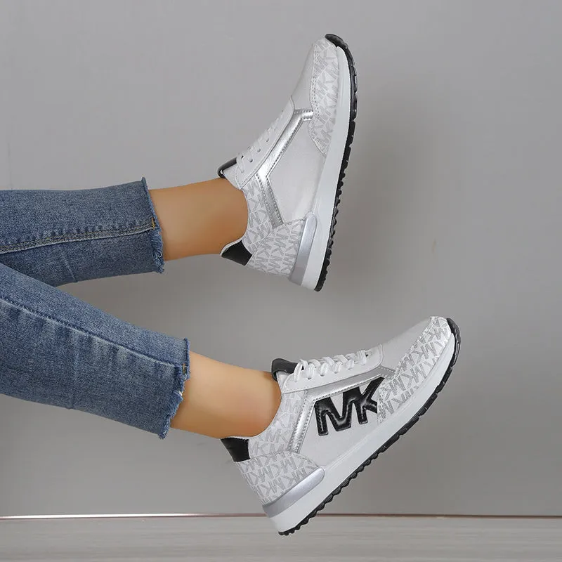 B&S | Cushioned & Flexible Suede Sneakers for Women – Stylish, Supportive Footwear for All-Day Comfort