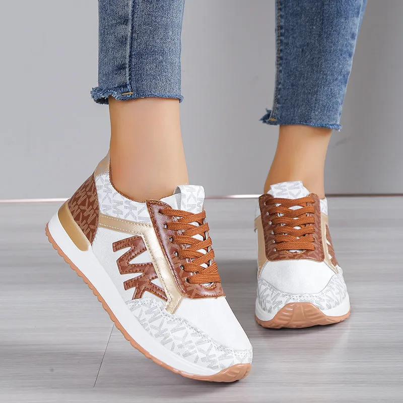 B&S | Cushioned & Flexible Suede Sneakers for Women – Stylish, Supportive Footwear for All-Day Comfort