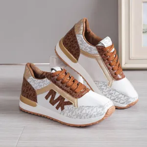 B&S | Cushioned & Flexible Suede Sneakers for Women – Stylish, Supportive Footwear for All-Day Comfort