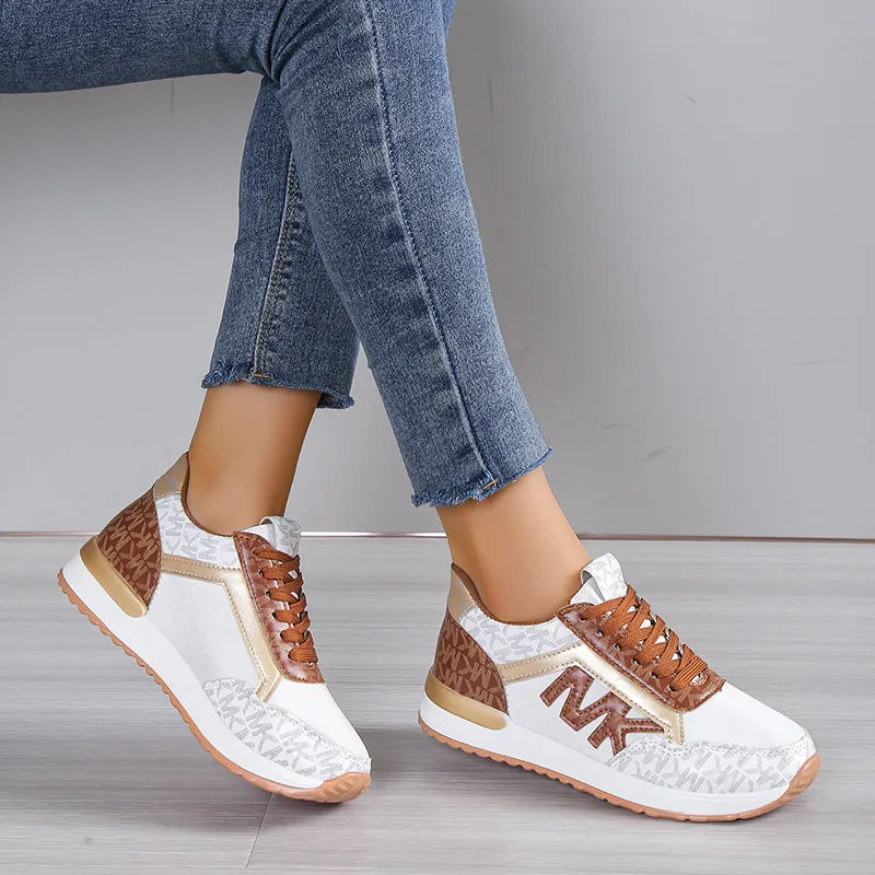 B&S | Cushioned & Flexible Suede Sneakers for Women – Stylish, Supportive Footwear for All-Day Comfort