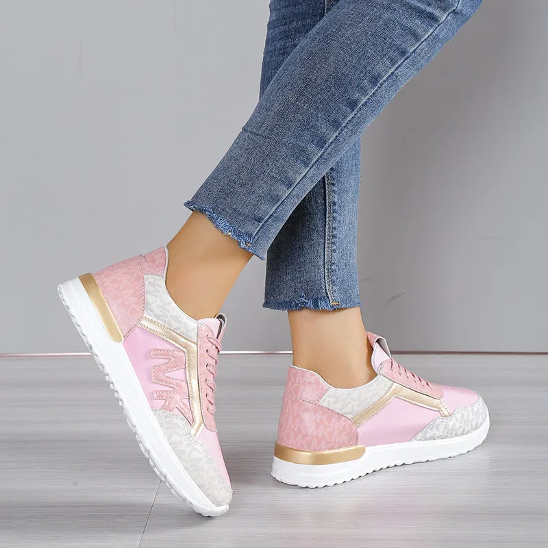 B&S | Cushioned & Flexible Suede Sneakers for Women – Stylish, Supportive Footwear for All-Day Comfort