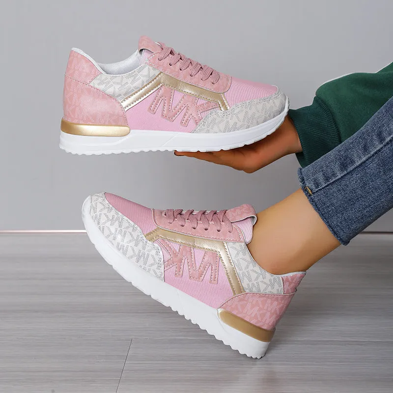 B&S | Cushioned & Flexible Suede Sneakers for Women – Stylish, Supportive Footwear for All-Day Comfort