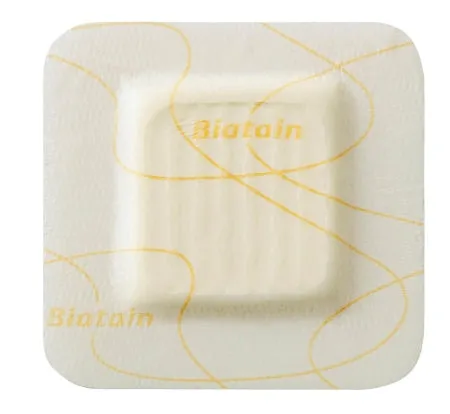 Biatain Silicone Foam Dressing 4" x 4", Pad Size 2.13" x 2.13" (Box of 10 Each)