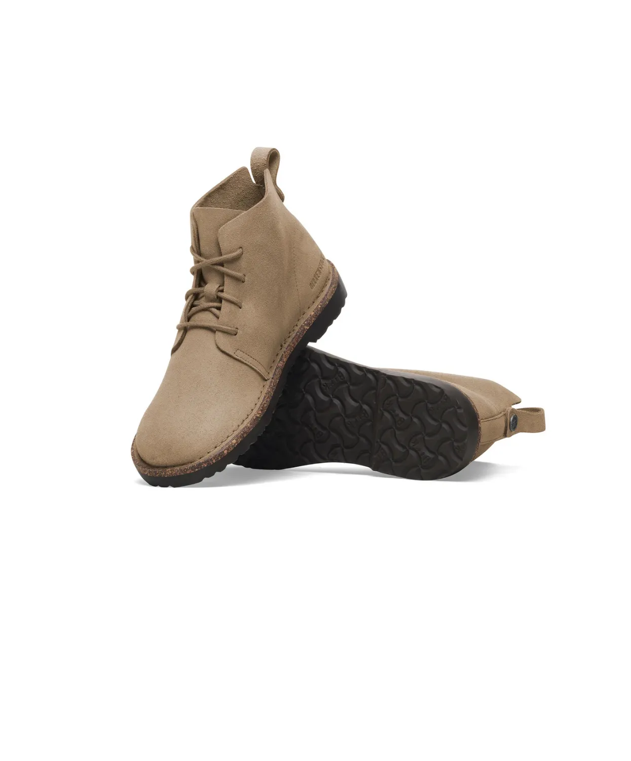 Birkenstock Uppsala Mid Suede Leather Taupe Boots