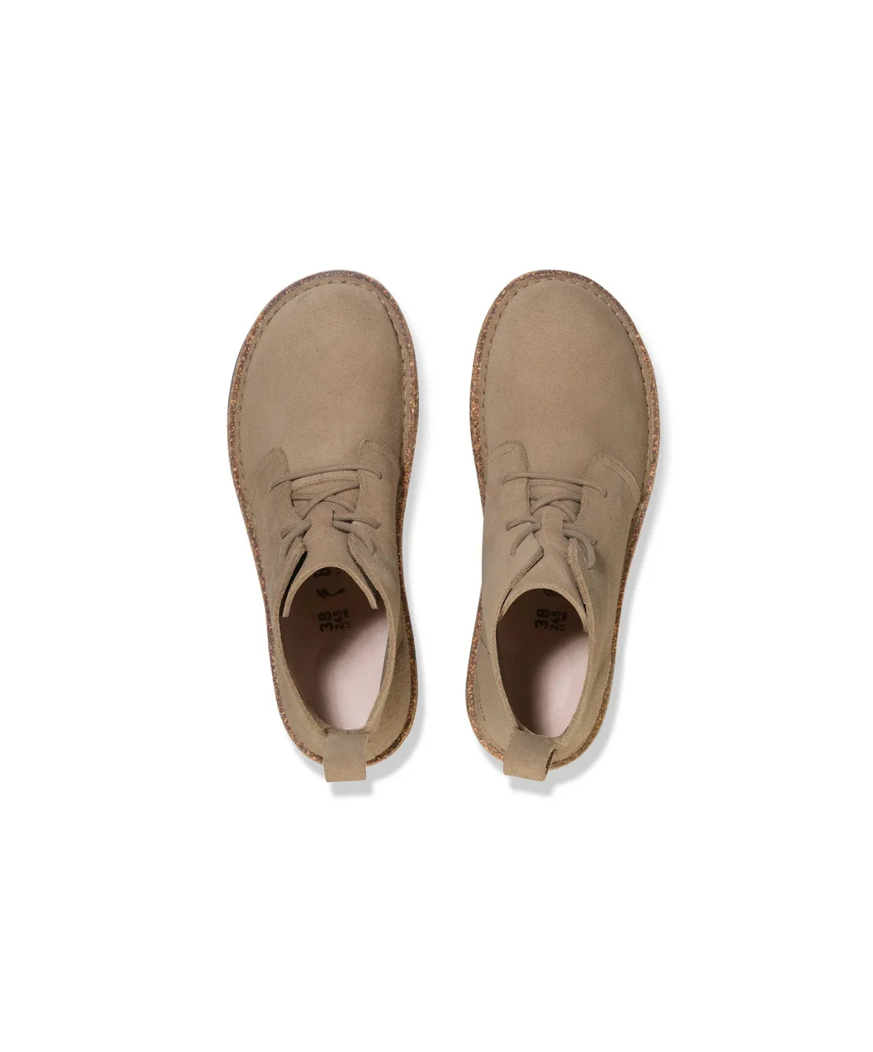 Birkenstock Uppsala Mid Suede Leather Taupe Boots