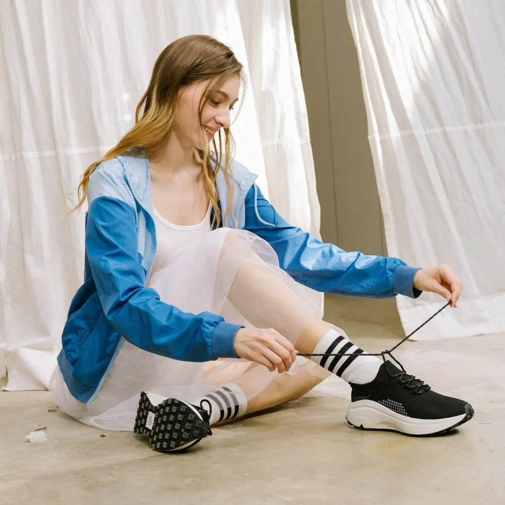 BMS Rolling Gait Sneakers (Nero/Steel)
