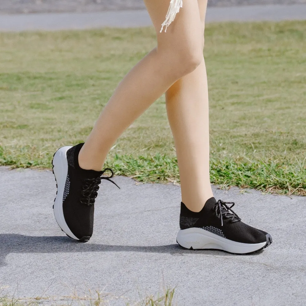 BMS Rolling Gait Sneakers (Nero/Steel)