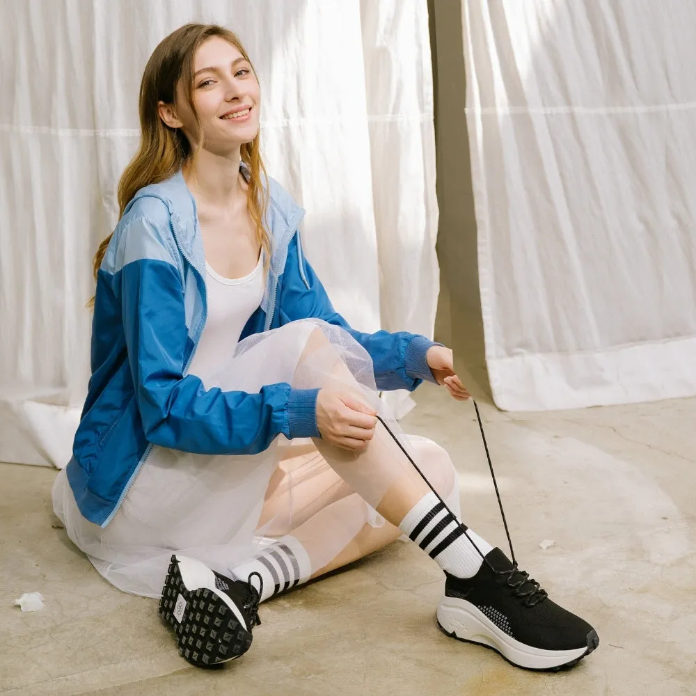 BMS Rolling Gait Sneakers (Nero/Steel)