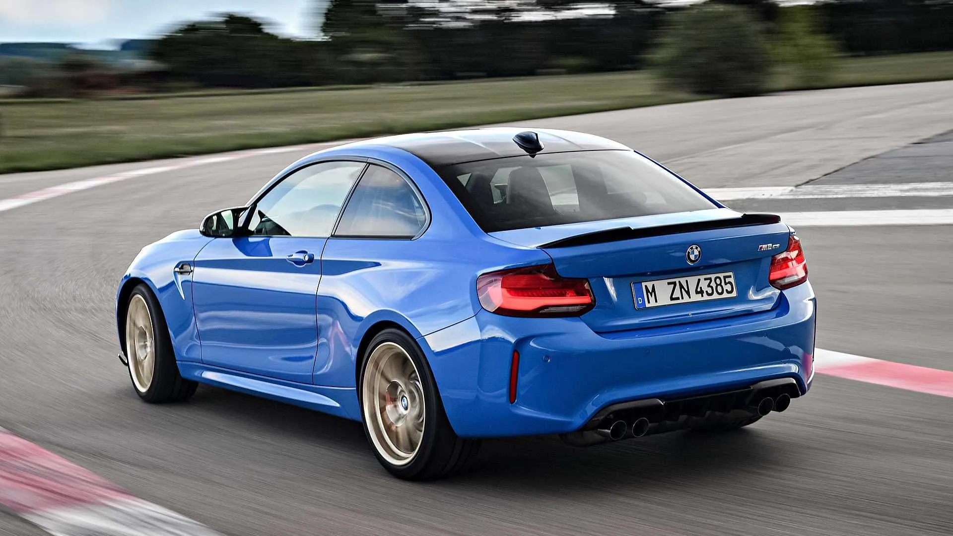 BMW F87 M2 CS Carbon Trunk Spoiler