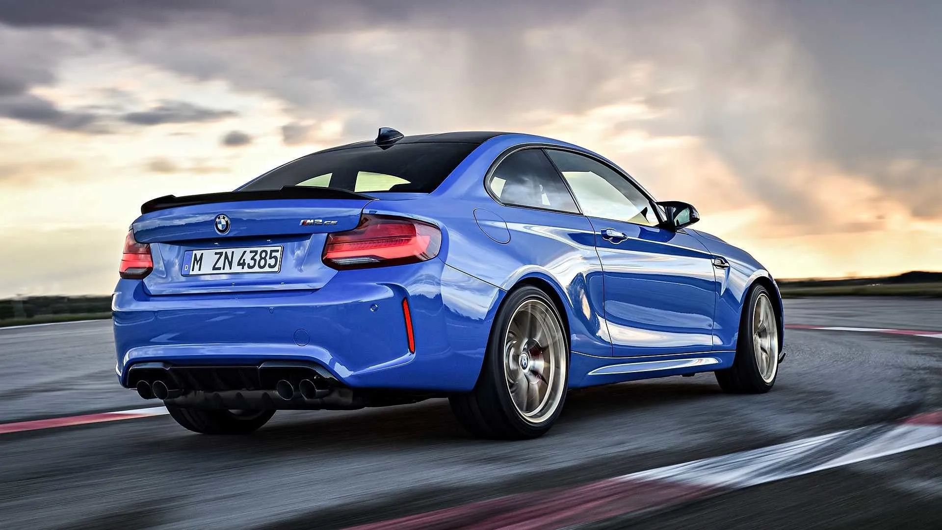 BMW F87 M2 CS Carbon Trunk Spoiler