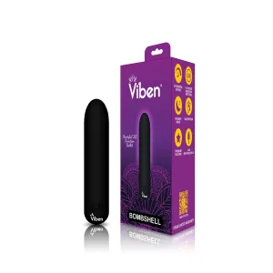 Bombshell Bullet Vibrator - Black - Mighty Bullet