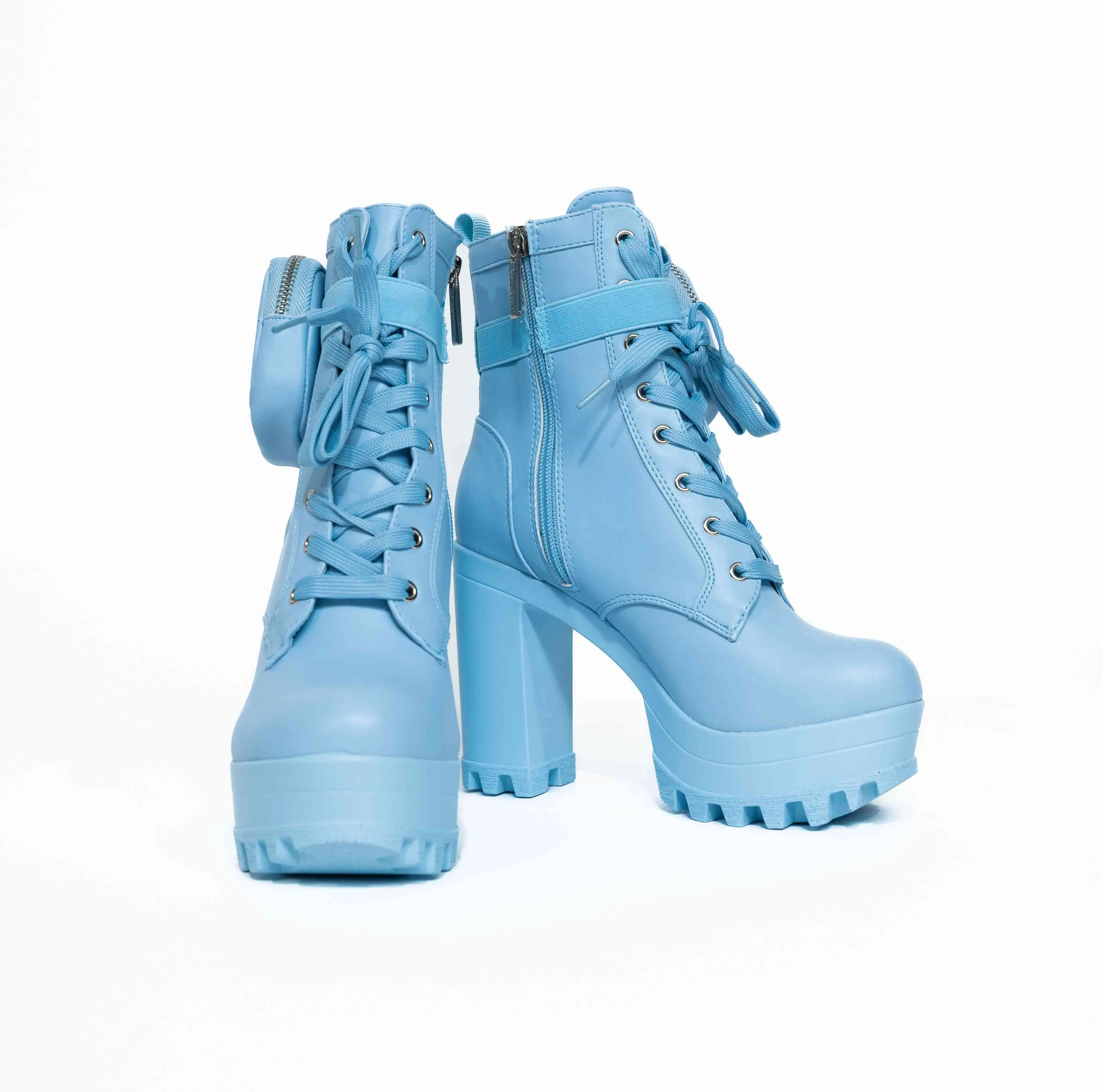 Cargo Leather Boots