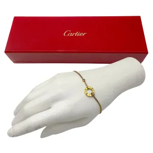 Cartier 18K Gold and Diamond Year 2013 Love Flexible Souple PM Bracelet
