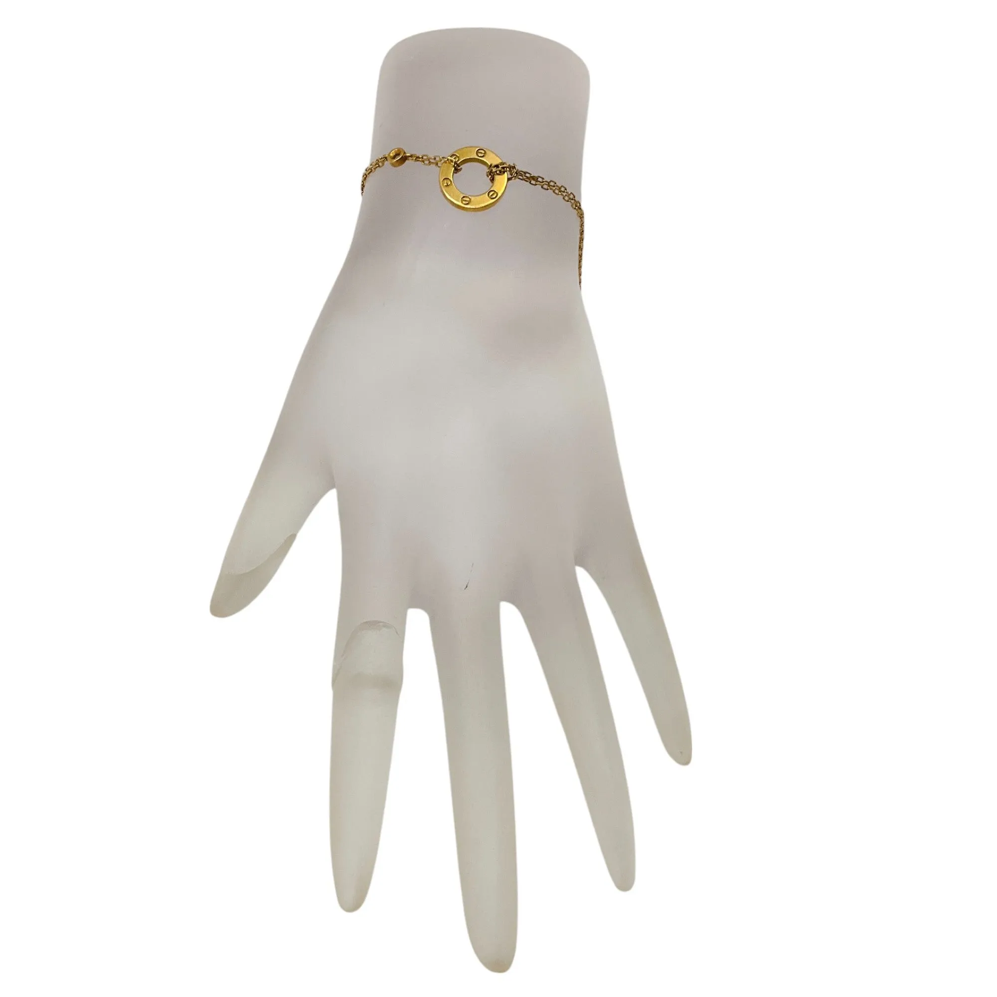 Cartier 18K Gold and Diamond Year 2013 Love Flexible Souple PM Bracelet