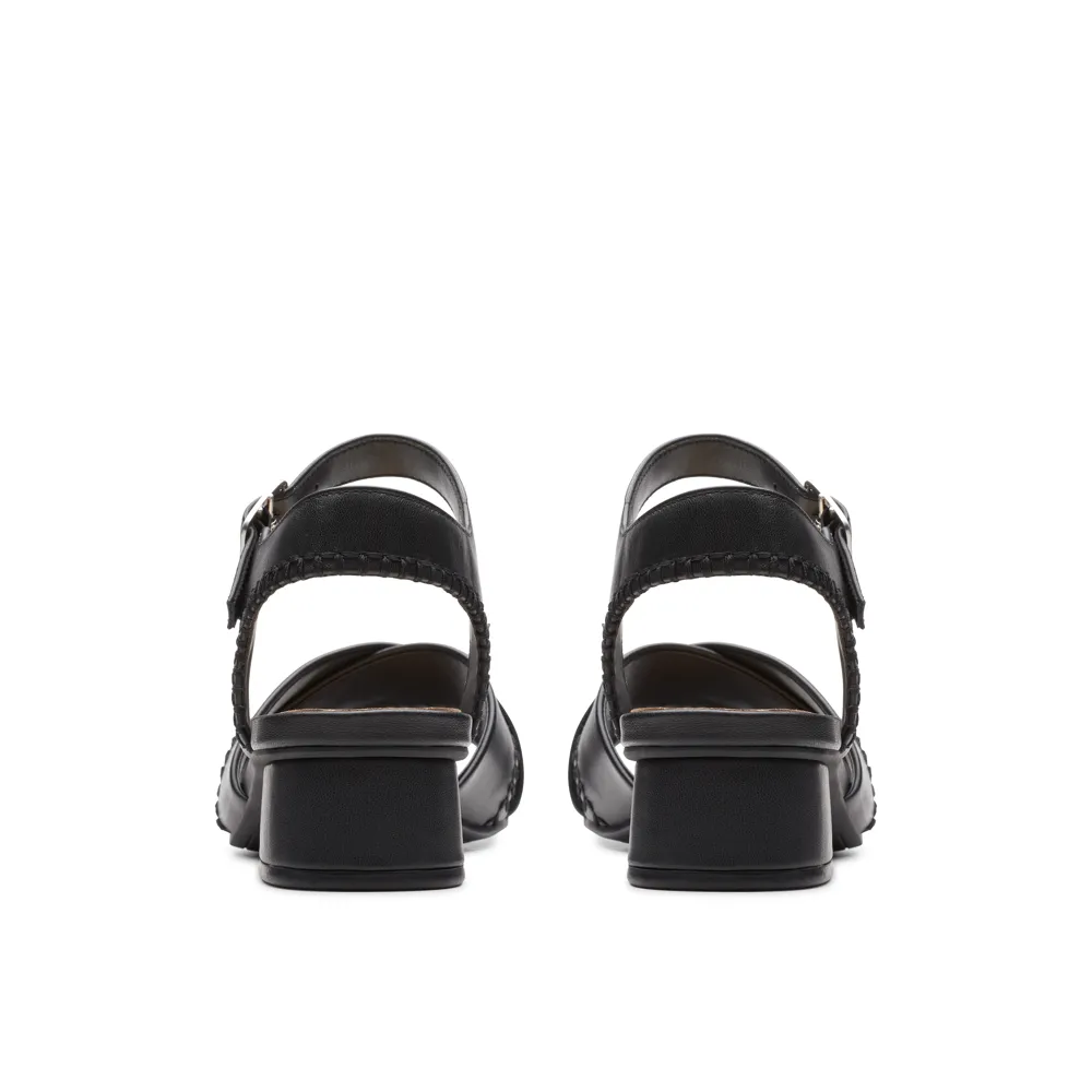 Clarks - Serina35 Cross - Black - Sandals