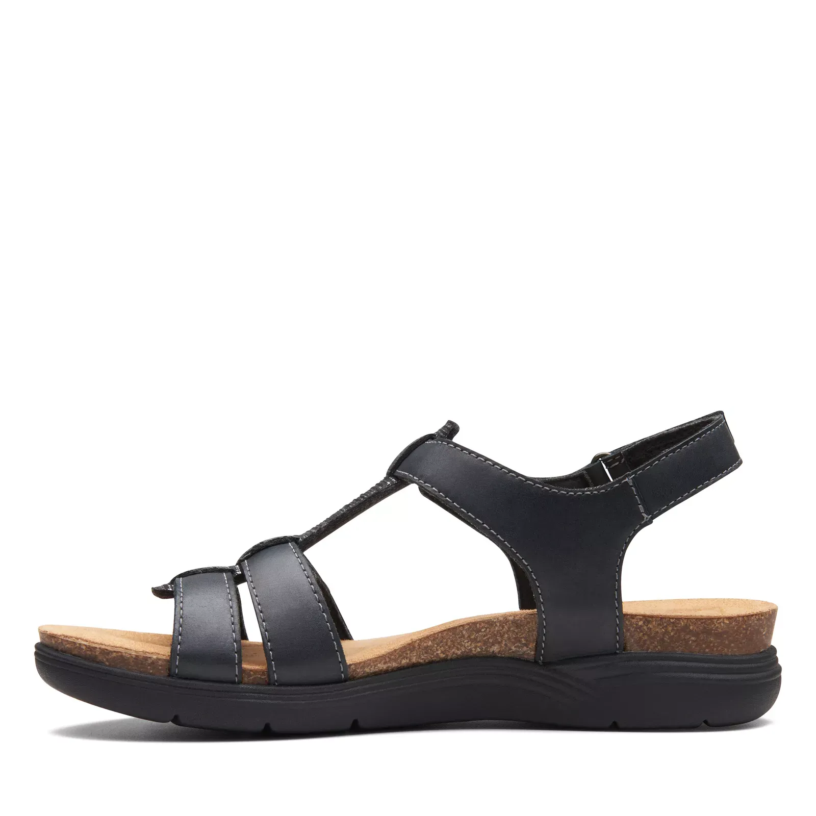 Clarks Women's April Cove Black Leather 26170510