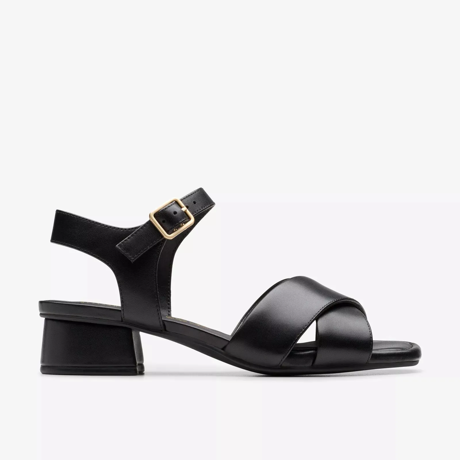 Clarks Women's Serina35 Cross Black Leather 26181343