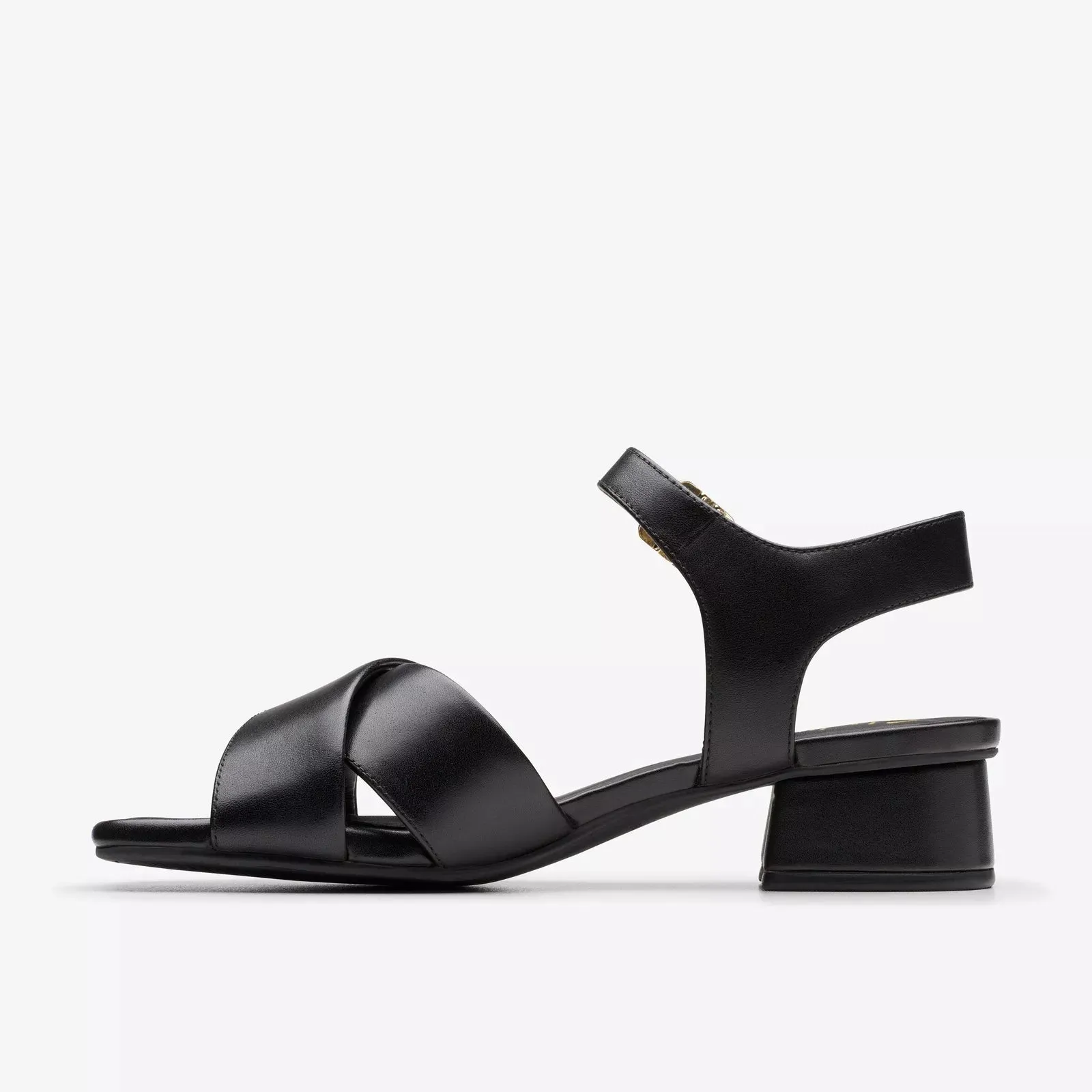 Clarks Women's Serina35 Cross Black Leather 26181343