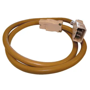 CMS 6300mm interconnecting Lead 20amp Beige for Caravan 240 Electrics