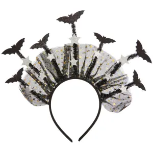 C.R. Gibson Halloween Headband - Bats & Stars