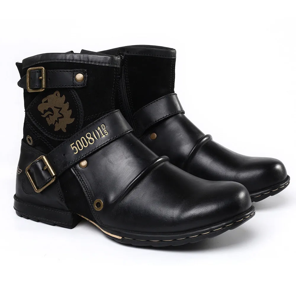 Dakota - Western Cowboy Style Leather Boots