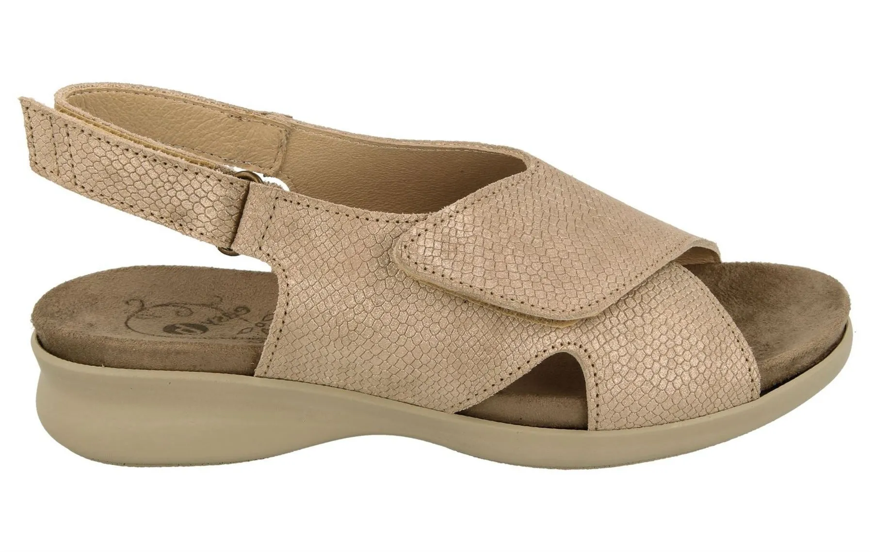 DB Island Sandalen für Damen in weiter Passform