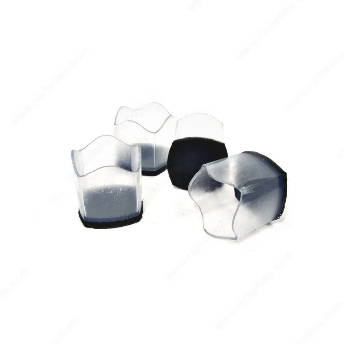 Embouts avec feutre fusionné FUSION FELTAC - Noir / Transparent
