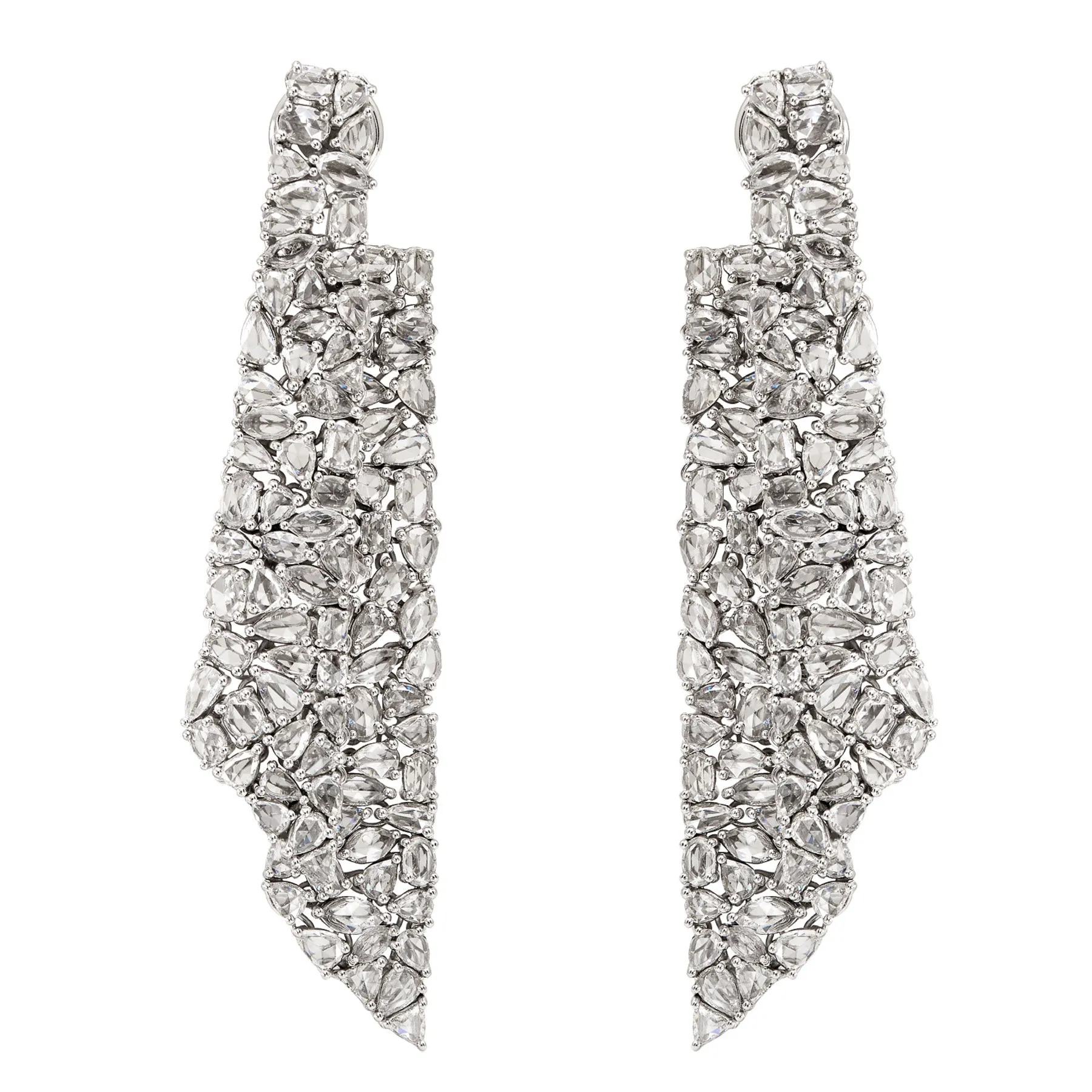 Enchanted Evening Vela Diamond Earrings