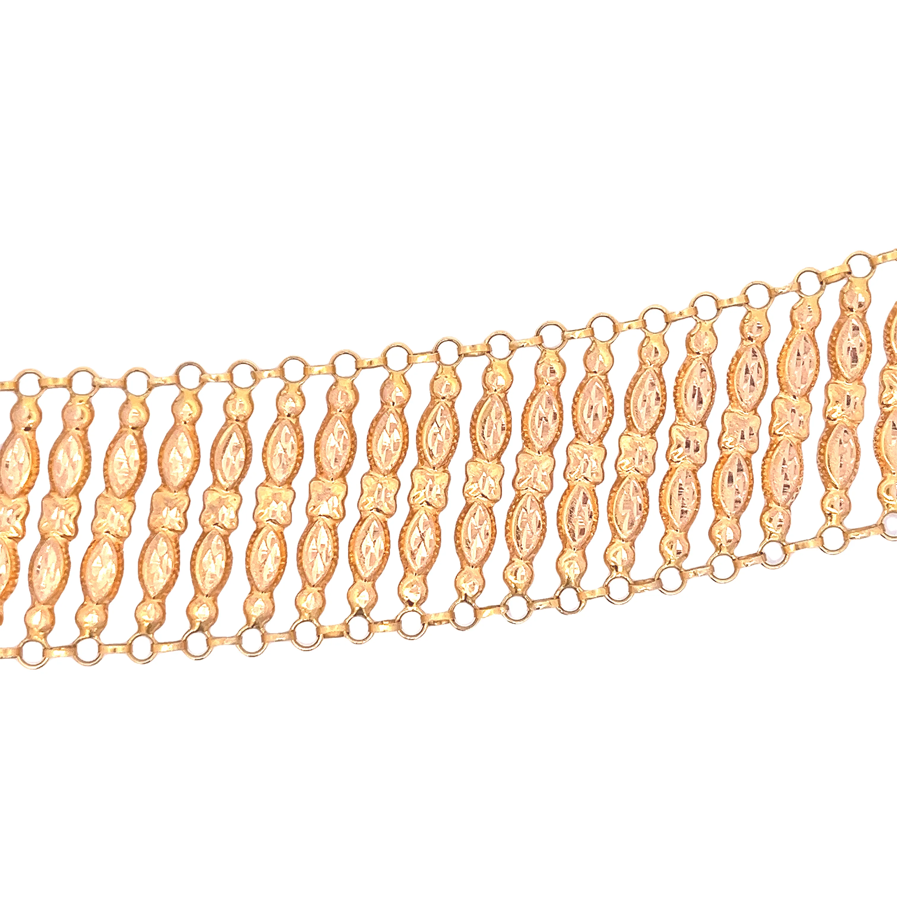 Estate 21k Yellow Gold Bracelet