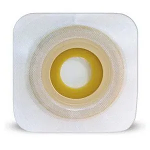 Esteem synergy® Stomahesive® Skin Barrier, 4" x 4" (10cm x 10cm) White, Moldable Stoma Opening 1/2" - 7/8" (13mm - 22mm) - Box of 10