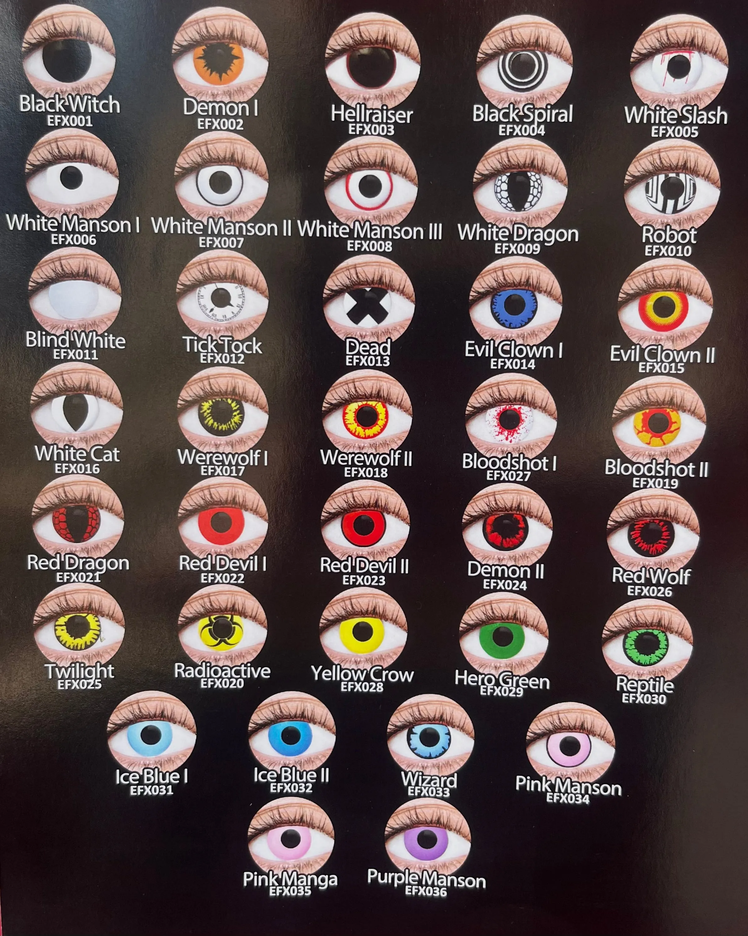 EyeFX Yearly Contact Lenses