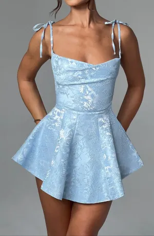 Fernanda Playsuit Dress Blue