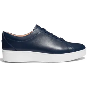 FitFlop Rally Leather Midnight Navy Trainers